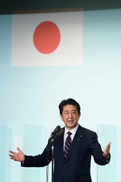 Shinzo Abe, primer ministro de Japón.