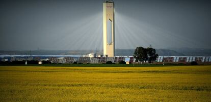 Planta solar de Abengoa.