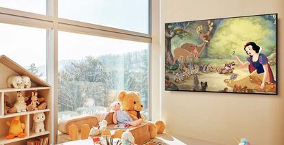 Imagen Disney en un televisor de Samsung