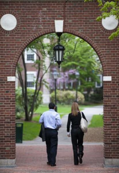 La novela de Piglia va más allá de las crónicas sobre los campus académicos. Imagen de Harvard.
