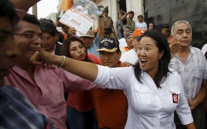 La hija del expresidente Alberto Fujimori, Keiko, es una de los candidatos.