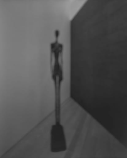 'Past Presence 070. Figura alta III, Alberto Giacometti' (2006). De Hiroshi Sugimoto.