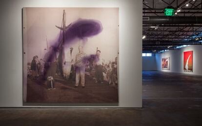 Exposición de Julian Schnabel en el Museo de Arte Contemporáneo de Dallas.
