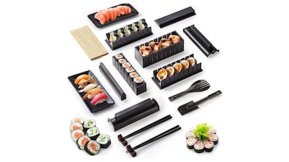 Kit para hacer sushi con más de 1.200 valoraciones.