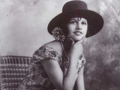 Antonia Obispo, una de las modelos de Julio Romero de Torres.