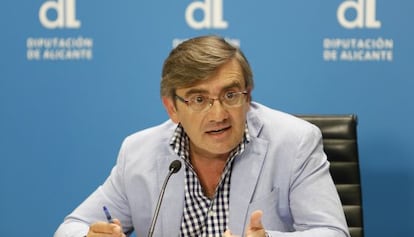 Javier Sendra, diputado de Medio Ambiente de Alicante.