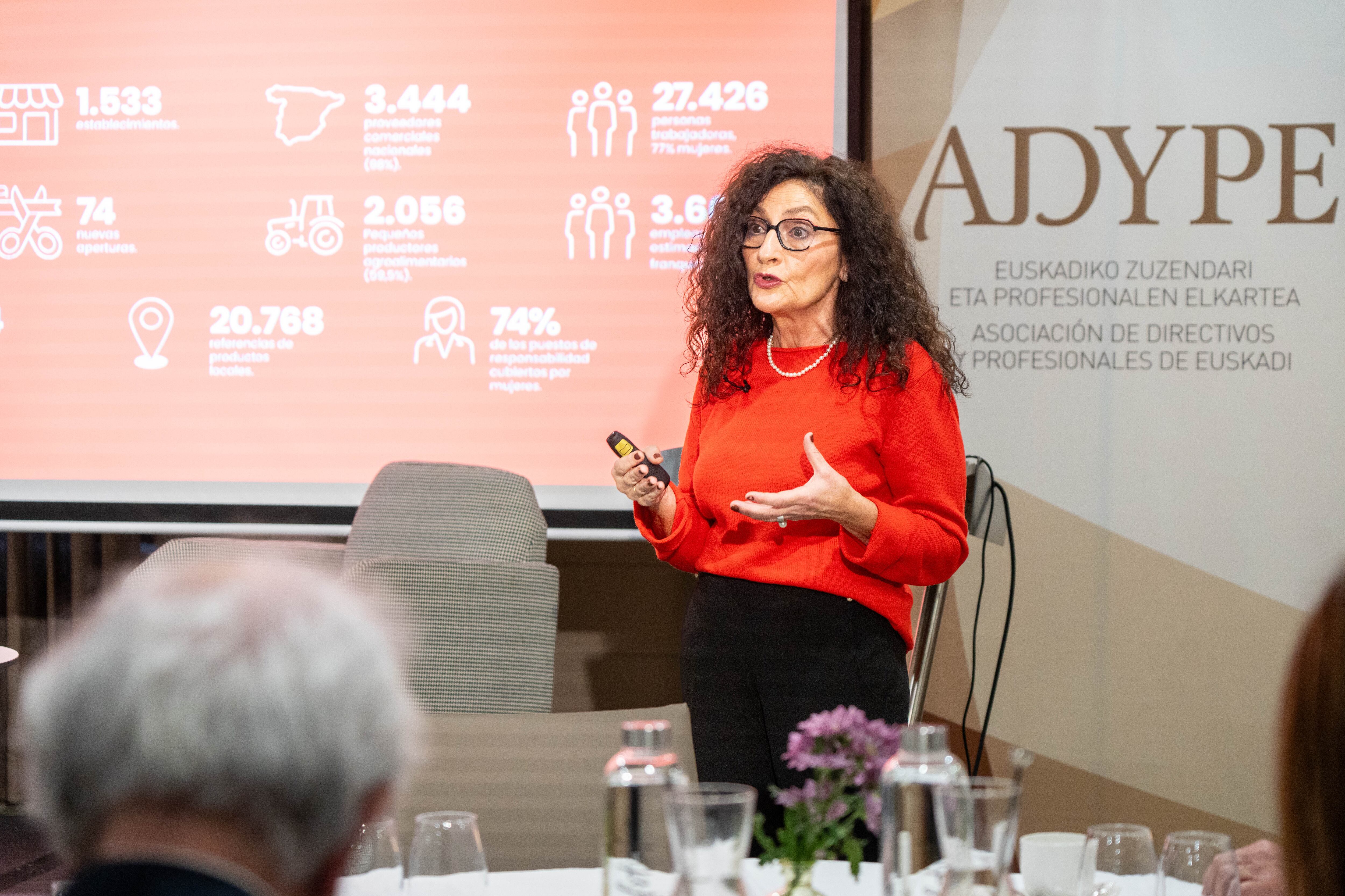 Rosa Carabel, CEO de Eroski.
