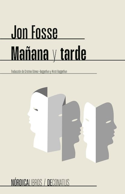 Portada de 'Mañana y tarde', de Jon Fosse, editado por Nórdica y De Conatus.