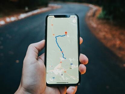 iPhone con Google Maps