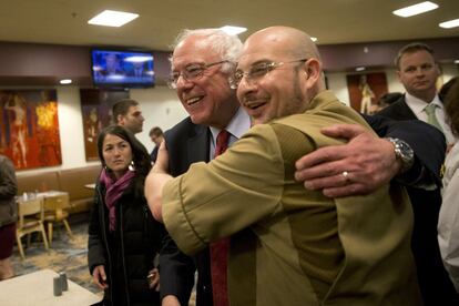 El precandidato dem&oacute;crata Bernie Sanders.