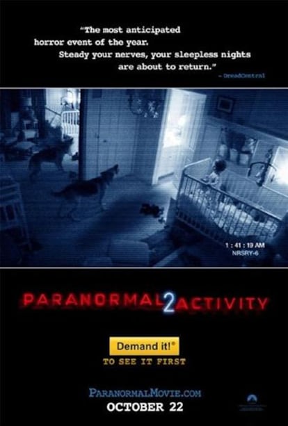 Cartel de Paranormal Activity 2