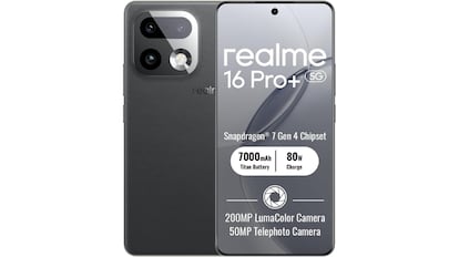 El Realme 16 Pro+ destaca por la calidad de su experiencia fotográfica.