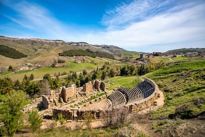 Las ruinas de Djemila, en Argelia.