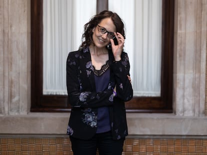 Tània Verge, consejera  de Igualdad y Feminismos. en el Parlament de Catalunya.