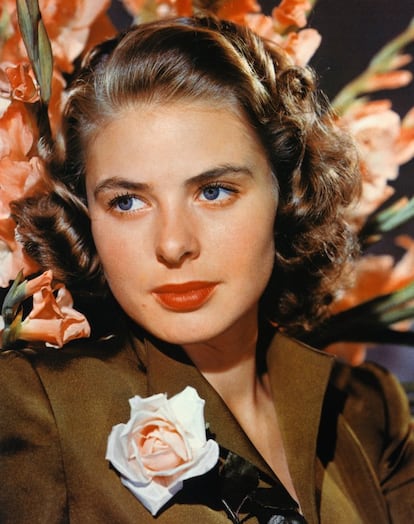 Retrato de Ingrid Bergman realizado en 1948. Fue premiada con tres premios Oscar a lo largo de su dilatada carrera cinematográfica.