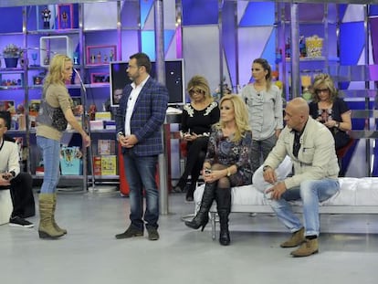 El equipo del programa de Telecinco 'Sálvame'