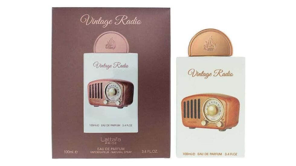 Perfume Vintage Radio, de Lattafa.