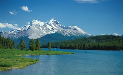 Las monta&ntilde;as Rocosas, en el Estado de Alberta (Canad&aacute;).