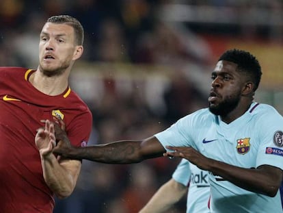 Umtiti es uno de los pocos fichajes que se han asentado en el 'once'.