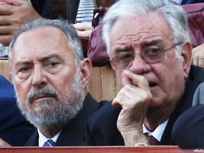 Manuel Aragón (izquierda) y Ramón Rodríguez Arribas.