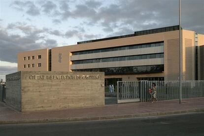 Sede de la Ciudad de la Justicia en Castellón.

(Foto de ARCHIVO)
17/5/2018