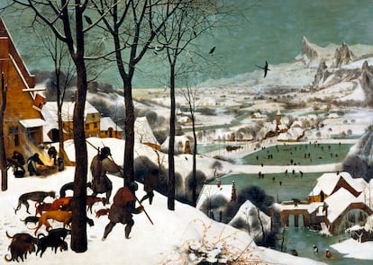 'Cazadores en la nieve', de Pieter Brueghel el Viejo.