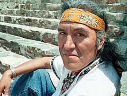 El poeta guatemalteco Humberto Ak'abal.