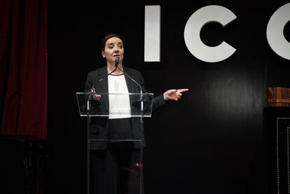 Pepa Bueno, directora de EL PAÍS, en la entrega de los premios ICON, en Madrid, a 24 de noviembre de 2022.