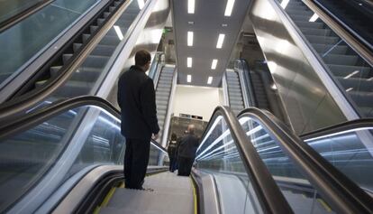 Imatge d&#039;arxiu de les instal&middot;lacions de la L9 Sud del metro de Barcelona.