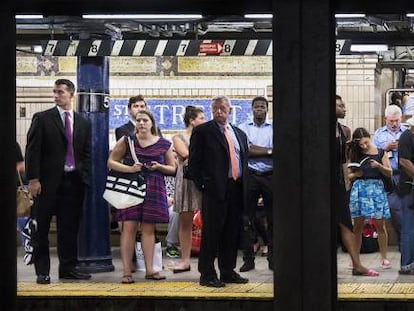 Un espía en el metro de Nueva York