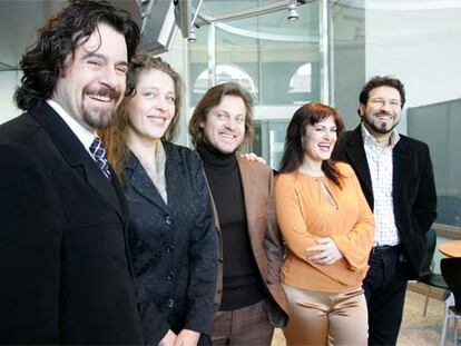 Carlos Álvarez, Tatiana Serjan, Vassily Gerello, Paoletta Marrocu y Carlo Colombara (de izquierda a derecha).