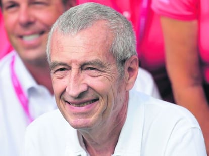 Michel Lacoste, recién destituido presidente de Lacoste.