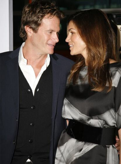 Rande Gerber y Cindy Crawford.