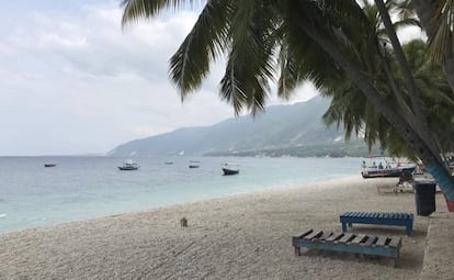 La playa de Calico se hizo famosa por ser el punto de encuentro previo al mantenimiento de relaciones sexuales por interés. Imagen cedida por las autoras.