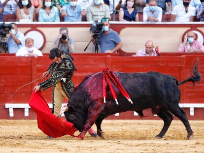 Morante de la Puebla, el pasado día 6, en El Puerto de Santa María.