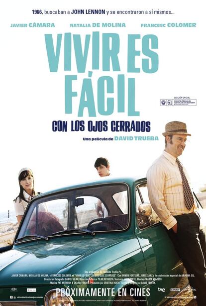 'Vivir es fácil con los ojos cerrados': La última de David Trueba tiene 7 nominaciones, entre ellas película y dirección.