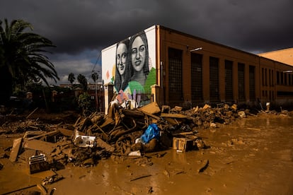 Instituto de educacin secundaria Berenguer Dalmau en la Avenida Blasco Ib?ez de Catarroja, el 7 de noviembre de 2024.