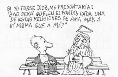 Viñeta recogida en '¿Quién anda ahí?'.