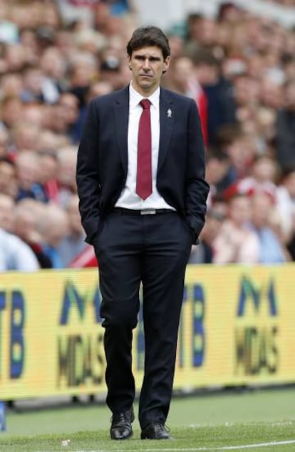 Aitor Karanka, entrenador del Middlesbrough.