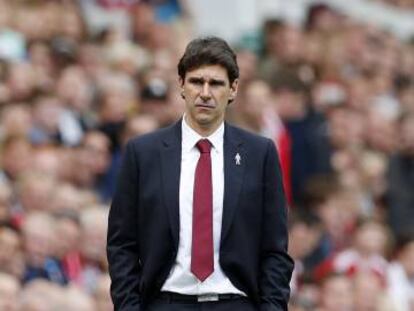 Aitor Karanka, entrenador del Middlesbrough.