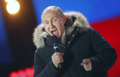 El presidente ruso Vladímir Putin. 