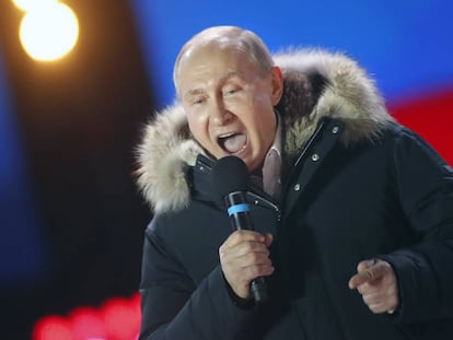 El presidente ruso Vladímir Putin. 