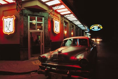 Fachada del restaurante Floridita, en La Habana.