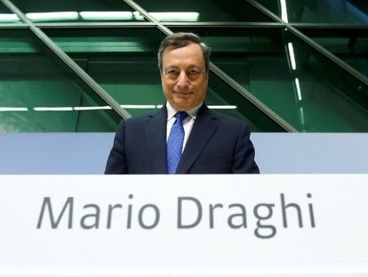 El presidente del Banco Central Europeo (BCE), Mario Draghi.