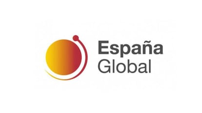 El logotipo de España Global, presentado a finales de 2018 por Irene Lozano y creado por la diseñadora Myriam Maneiro. |