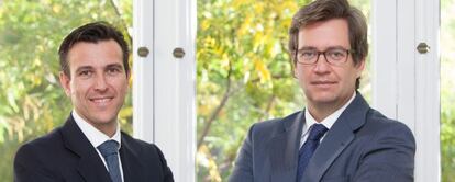 Ricardo Cañete, gestor de renta variable de Bestiner, junto a Beltrán de la Lastra, director de inversiones.