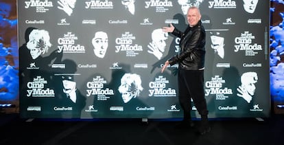 Jean Paul Gaultier, durante la presentación este jueves de la muestra en Madrid.