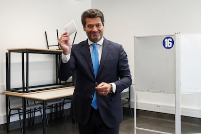 André Ventura, arrival leader, vote for Lisbon this Sunday.