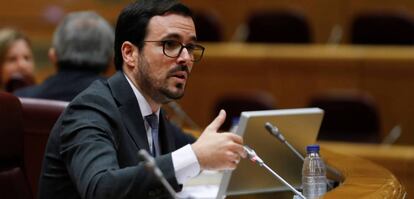 El ministro de Consumo Alberto Garzón.