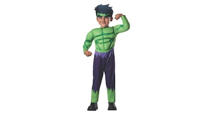 Disfraz de Hulk para niños